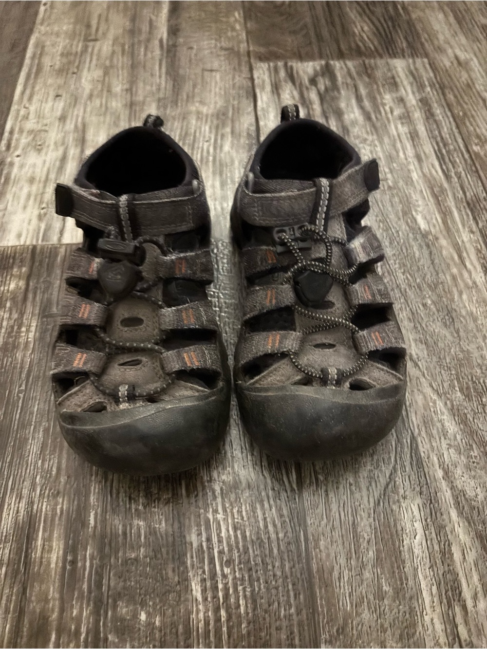 Keen Kids Black Outdoor Sandals